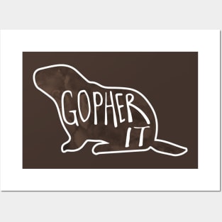 Gopher it! Posters and Art